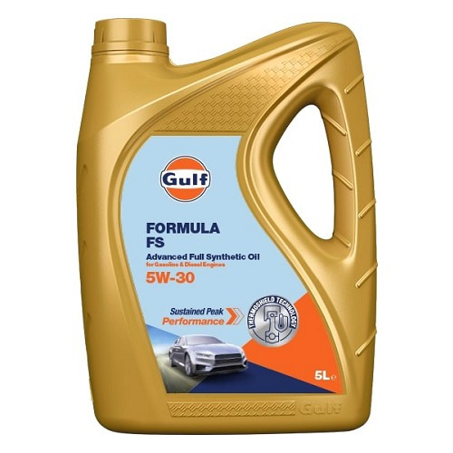  Motorolie GULF Formula FS 5W30 FORD WSS-M2C913-D - 100% synthetisch - 5 liter - UD30466 