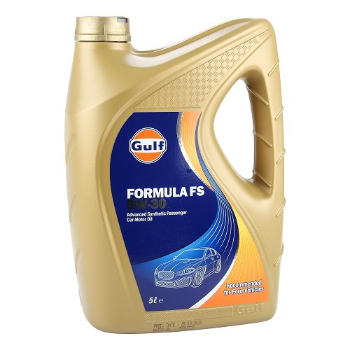  Huile moteur GULF Formula FS 5W30 FORD WSS-M2C913-D - 100% synthèse - 5 Litres - UD30466 