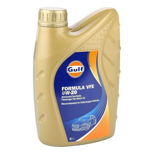  Motoröl GULF Formula VFE 0W20 PORSCHE C20 - 100% Synthese - 1 Liter - UD30473 