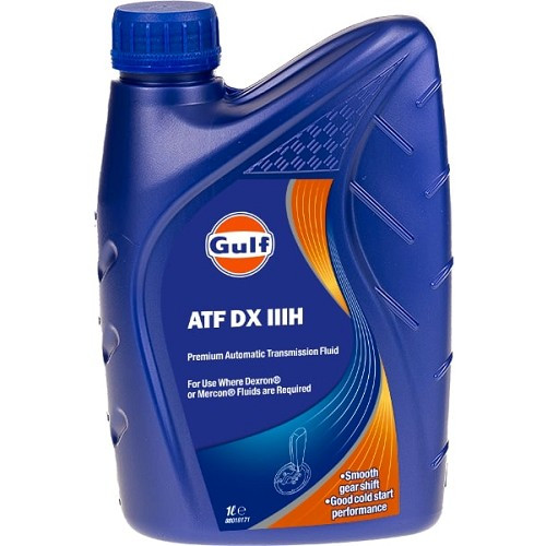  GULF ATF DX IIIH automatische versnellingsbakolie - 100% synthetisch - 1 liter - UD30481 