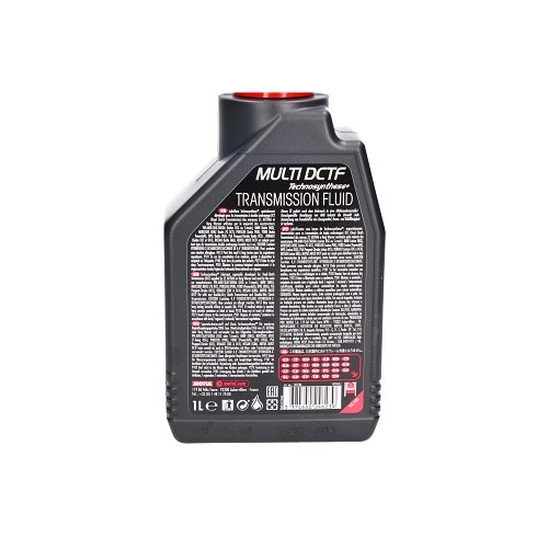 Dubbele koppeling versnellingsbak olie type DCT MOTUL Multi DCTF - Tehnosynthese - 1 Liter - UD30580