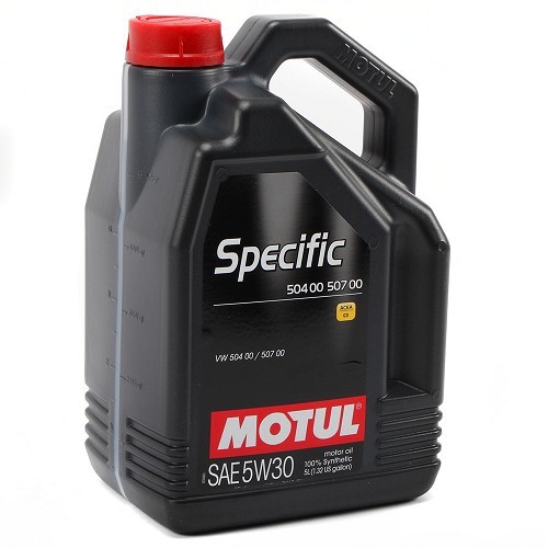 Aceite Motul 5W30 Specific 504 00 - 507 00, 5 litros - UD30707