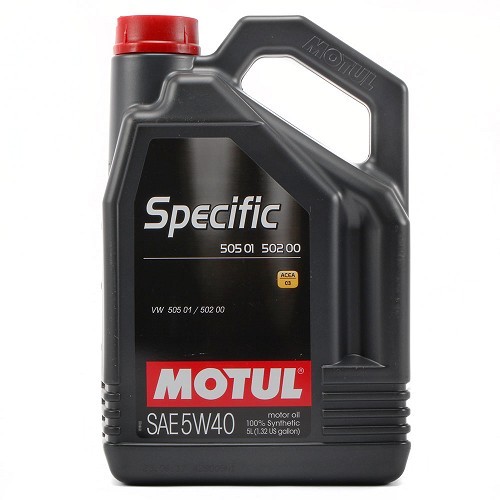  Olio Motul 5W40 Specifico VAG 505 01 - 502 00 - 5 litri - UD30709 