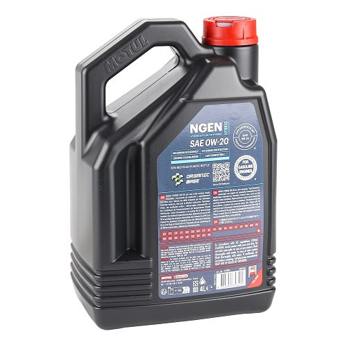 Motor oil MOTUL NGEN HYBRID 0W20 - synthetic - 4 Liters - UD31013