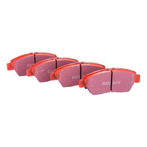  Set EBC Redstuff remblokken voor Honda Civic 1994-2001 - UE00400 