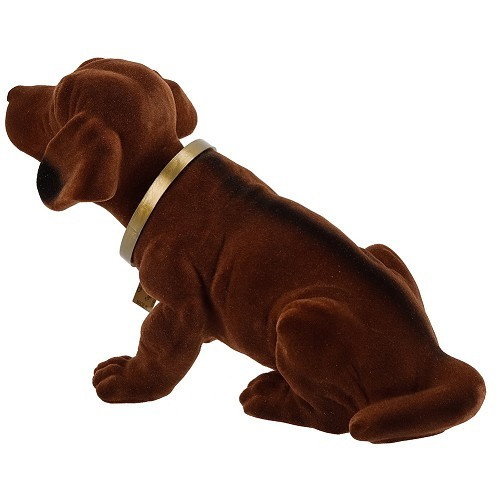 Cão "Teckel" com cabeça basculante - 27 cm - UF00800