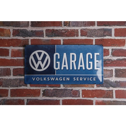 Placa Garage Volkswagen Service - UF01315