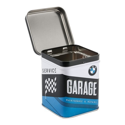 Metallische Teebüchse BMW GARAGE - UF01329