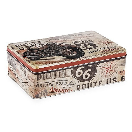  Caixa decorativa 2,5 L ROUTE 66 THE MOTHER ROAD - UF01384 