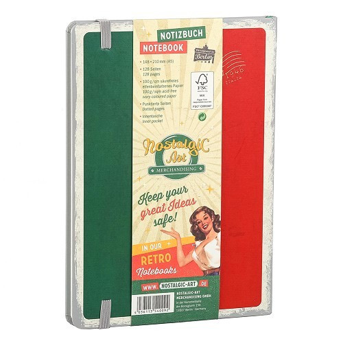 Diarios de viaje - Cuaderno VESPA - 128 páginas - UF01434