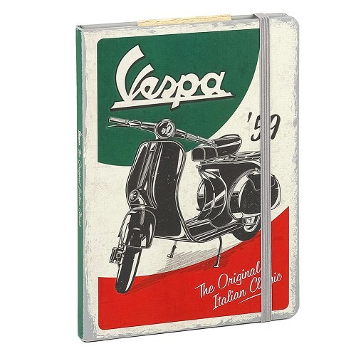  Reisdagboeken - Notitieboek VESPA - 128 pagina's - UF01434 