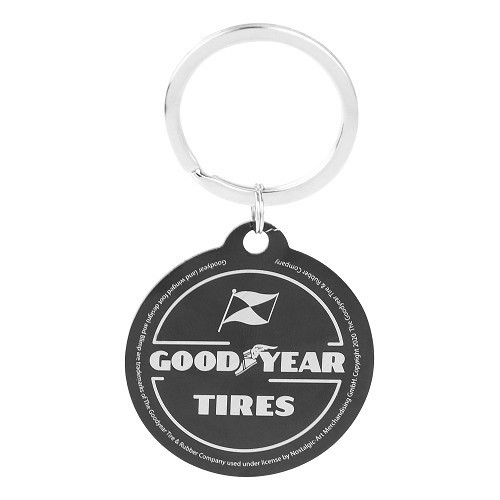 Porte-clés rond GOOD YEAR - 4 cm - UF01436