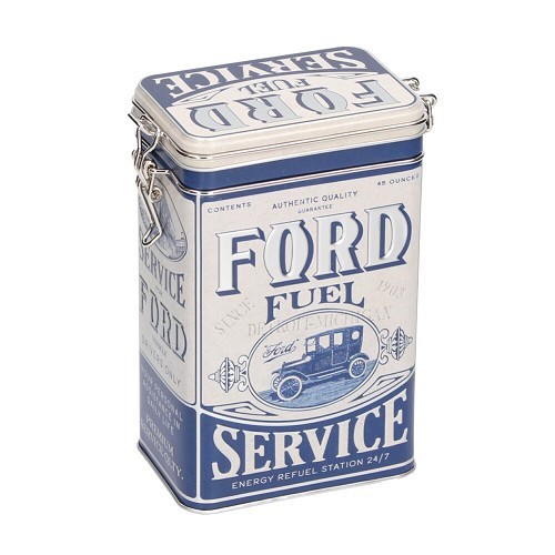  Boîte décorative métallique à clip FORD SERVICE - 7,5 x 11 x 17,5 cm - UF01462 