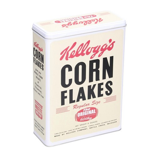  Caja metálica decorativa CORN FLAKES ORIGINAL - 6 x 19 x 26 cm - UF01498 