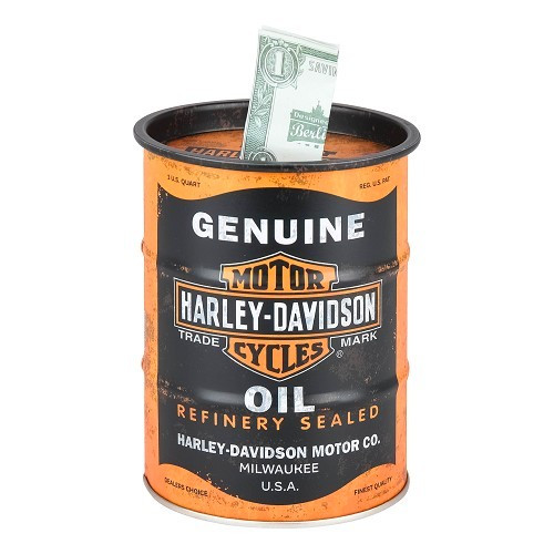  Sparschwein Ölfass HARLEY DAVIDSON GENUINE OIL - 600 ml - UF01502 