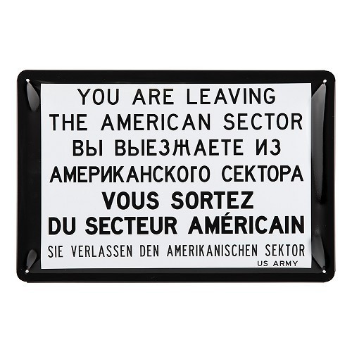     
                
                
    Placadecorativa metálica AMERICAN SECTOR - 30 x 20 cm - UF01509
