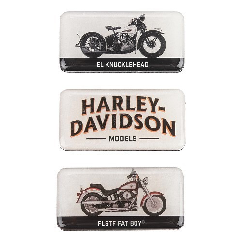 Magneten HARLEY DAVIDSON MODELS - 9 Stück - UF01522