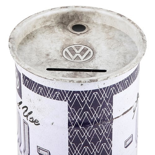 Caixa de Dinheiro VW OIL Drum 9,3 x 11,7 cm - 600ml - UF01524