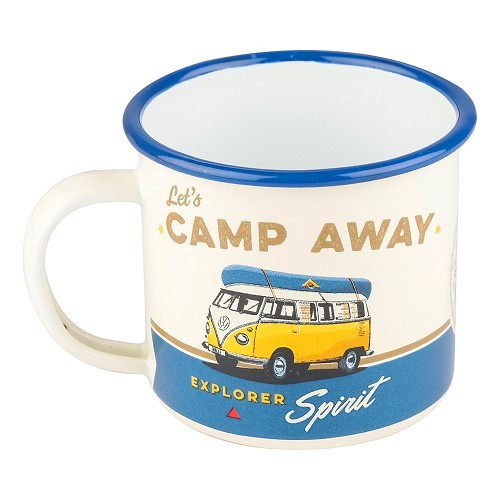  Taza esmaltada CAMP AWAY - 360 ml - UF01526 