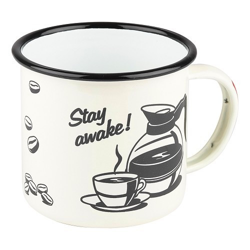 Enamelled mug COFFEE - 360 ml - UF01527