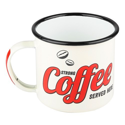  Geëmailleerde mok KOFFIE - 360 ml - UF01527 