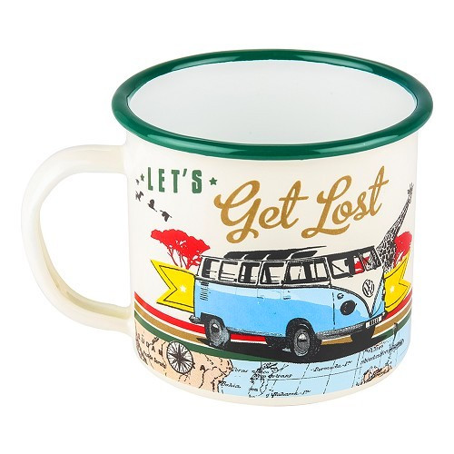  Taza esmaltada GET LOST - 360 ml - UF01529 