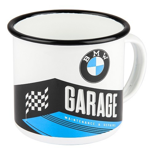  Taza esmaltada BMW GARAGE - 360 ml - UF01548-1 