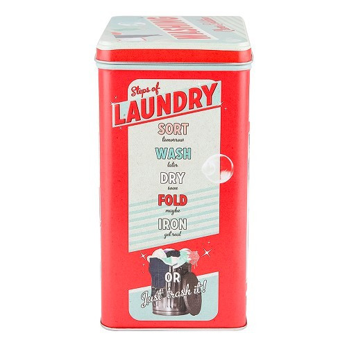 Dekorative Metalldose LAUNDRY - UF01604