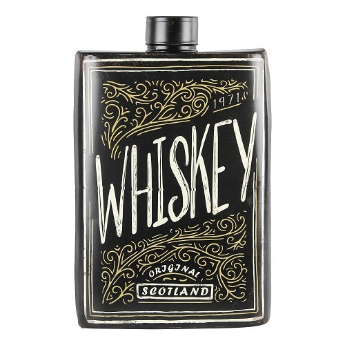  WHISKEY placa de brida metálica - UF01623 