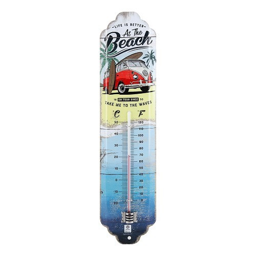  Thermometer VW COMBI SPLIT LEVEN IS BETER OP HET STRAND - UF01643 