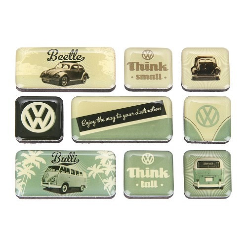 Magnets VW BULLI - 9 pièces - UF01655