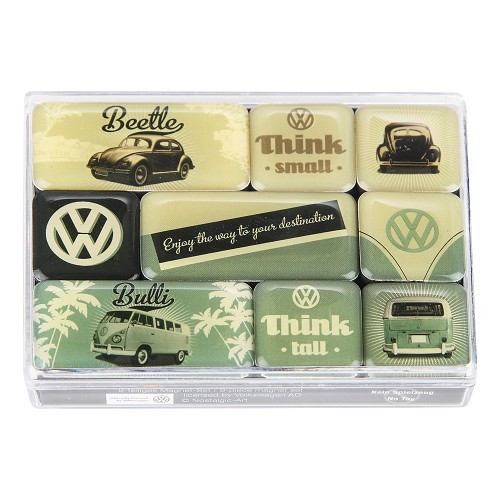  Magnets VW BULLI - 9 pièces - UF01655 