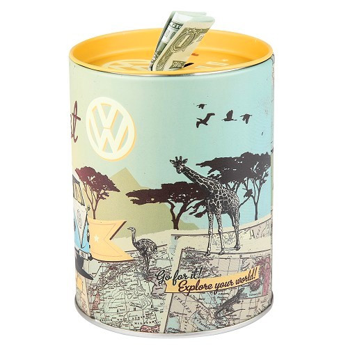 Piggy Bank VW COMBI SPLIT LET'S GET LOST - 1L - UF01688