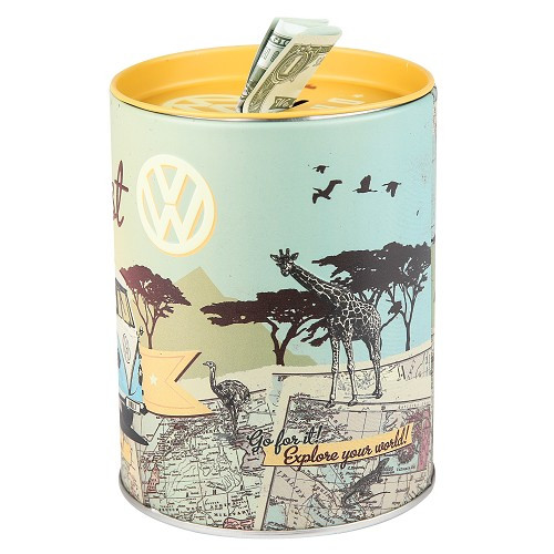 Piggy Bank VW COMBI SPLIT LET'S GET LOST - 1L - UF01688