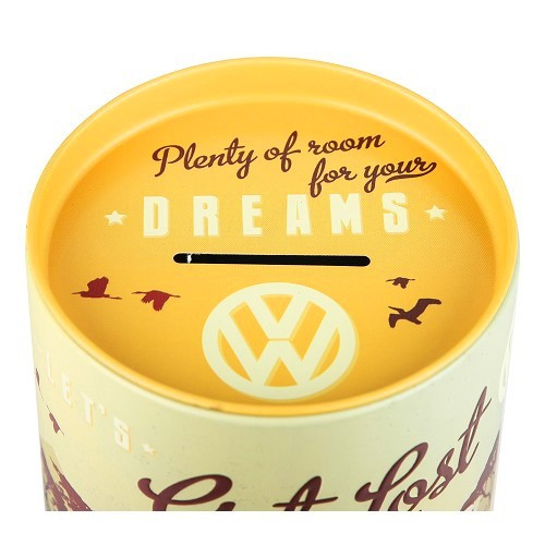 Piggy Bank VW COMBI SPLIT LET'S GET LOST - 1L - UF01688