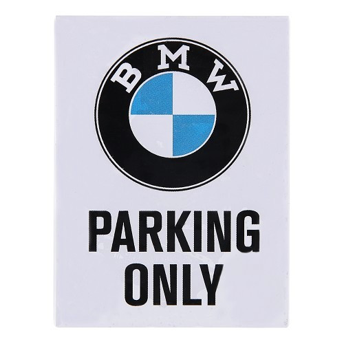  Magnet BMW PARKING ONLY - 6 x 8 cm - UF01707 