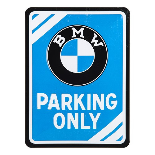     
                
                
    Piastra decorativa in metallo Maggiolino BMW PARKING ONLY - 20 x 15 cm - UF01711
