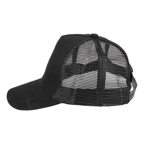 Gorra de tela negra MECATECHNIC - UF01718