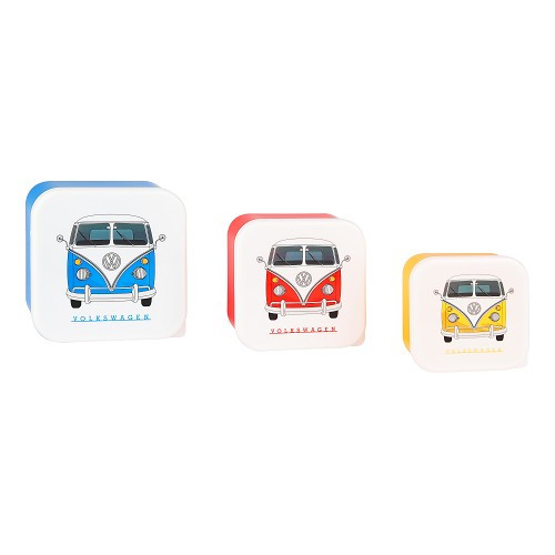  VW Combi maaltijdboxen M/L/XL - Set van 3 - UF01722 