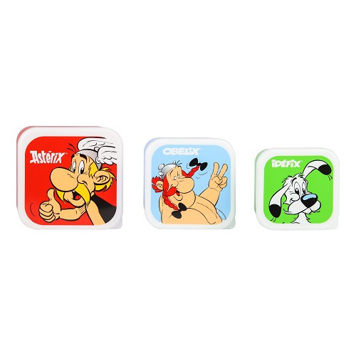  Packs de comida Astérix y Obélix M/L/XL - Lote de 3 - UF01723 