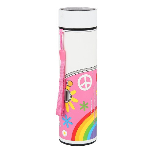 Borraccia isolata con logo VW rosa - 500 ml - UF01727