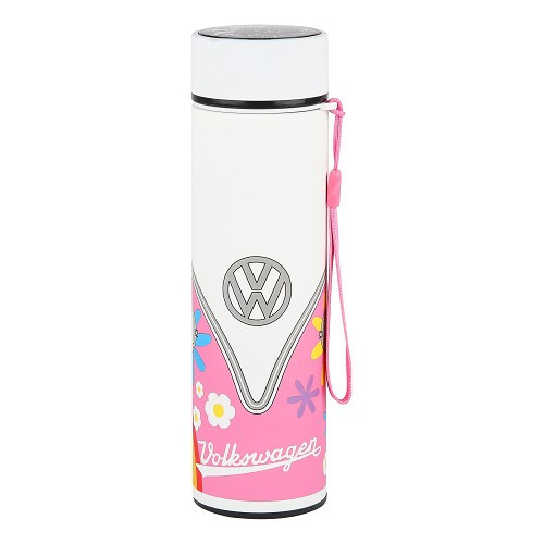  Roze VW geïsoleerde waterfles - 500ml - UF01727 