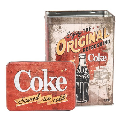  ORIGINAL COCA COLA decoratieve metalen doos - UF01745 