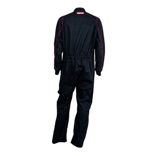 MOTUL Mechaniker-Overall schwarz - Größe M - UF01748