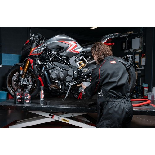 MOTUL black mechanics overall - Size L - UF01749