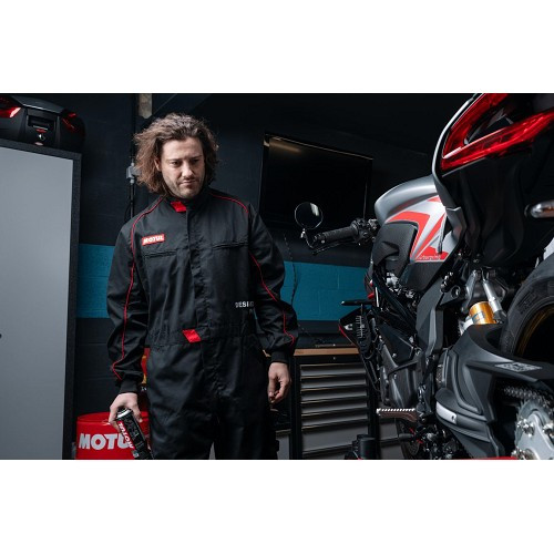 MOTUL zwart mechaniek pak - Maat XL - UF01751