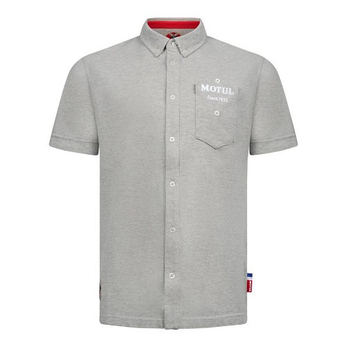  Polo MOTUL gris oscuro - Talla S - UF01772 