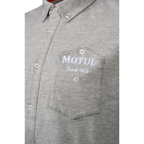 Polo MOTUL gris oscuro - Talla L - UF01774