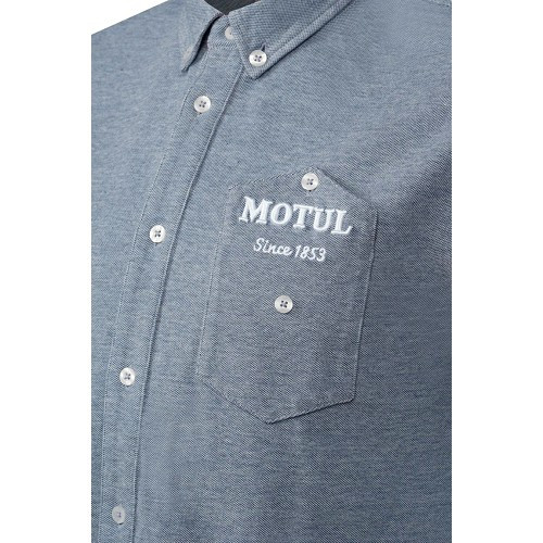 Polo-Shirt MOTUL azurblau - Größe M - UF01778