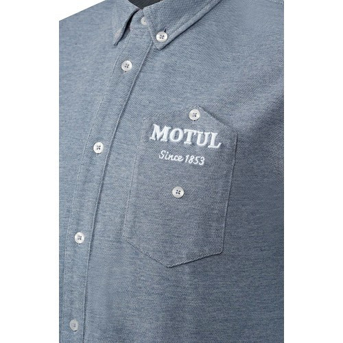 Polo-Shirt MOTUL azurblau - Größe L - UF01779